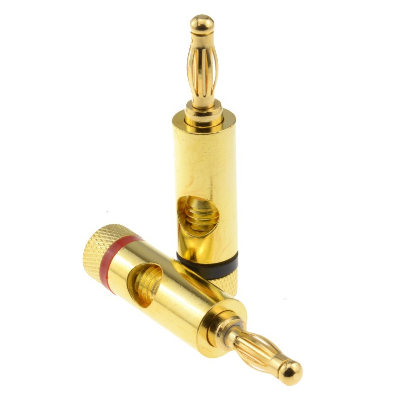 Details about   RS components Stackable 4mm Bananna Plug Green Gold Plated RS Price £4.58 Ea