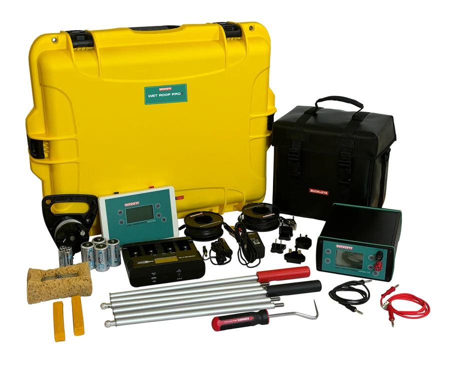 Wet Roof Pro2 - Flat roof leak detector kit - Flat roof leak detector kit